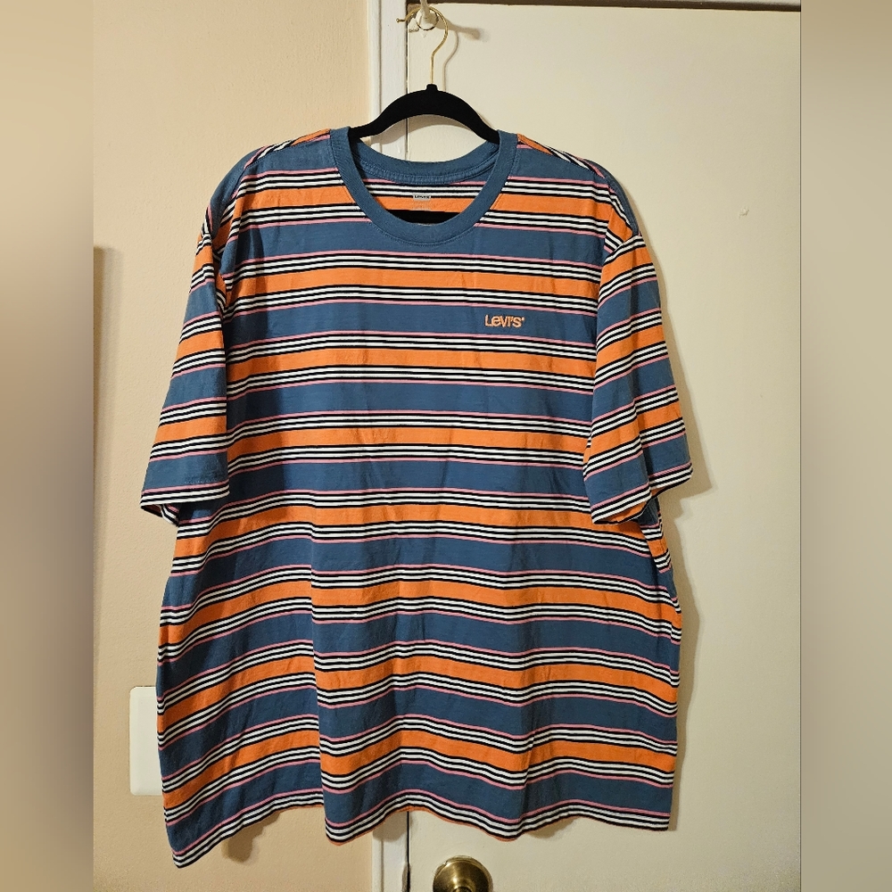 Men's Oversized Levi's Striped Shirt